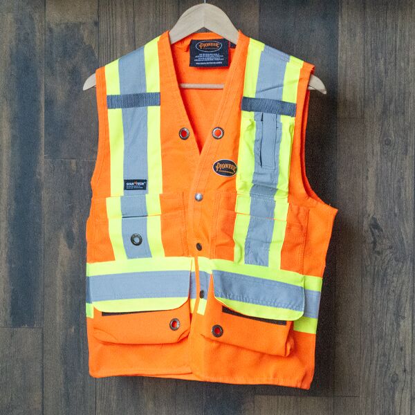 Hi-Vis Surveyor's Safety Vest Thumbnail